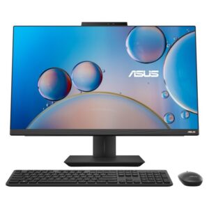 ASUS All In One PC ExpertCenter A5 A5702WVART-GR53C1X 27&apos;&apos; FHD LCD TOUCH/Intel Core 5 processor 120U/16GB/512GB SSD NVMe PCe 4.0/Intel Graphics/Win 11 Pro/3Y NBD/Black