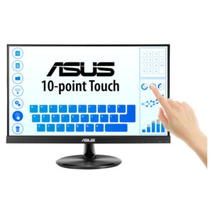 ASUS Monitor ASUS VT229H, 21.5'' Touch 10-point,  FHD, 5ms, 60Hz IPS, HDMI, D-SUB, Eye Care, 3YearsW