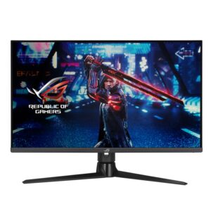 ASUS Monitor ROG Strix XG32AQ 32&apos;&apos; 2560 x 1440 1ms Fast IPS, DisplayPort 1.2, HDMI, Height Adjustable, G-SYNC Compatible, 3YearsW