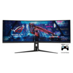 ASUS Monitor ROG STRIX XG49VQ 49&apos;&apos; 3840x1080 144Hz, HDMI, DisplayPort, FreeSync 2 HDR, Height Adjustable, 3YearsW - Image 2