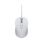 ASUS MOUSE OPTICAL MU101C Wired Blue Ray Mouse White - Image 2
