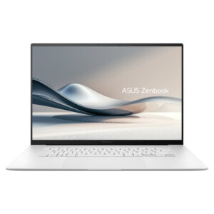 ASUS Laptop Zenbook S 16X OLED UM5606WA-OLED-RJ225X 16&apos;&apos; 3K 120Hz OLED Touch/Ryzen AI 9 HX 370/32GB/2TB SSD NVMe 4.0//Win 11 Pro/2Y/Scandinavian White