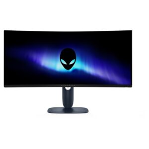 DELL Monitor ALIENWARE AW3425DWM 34&apos;&apos; Curved WQHD 180Hz VA, HDMI, DisplayPort, Height Adjustable, 3YearsW