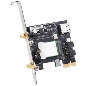 GIGABYTE Wireless PCIe WIFI GC-WB1733D-I ,1733Mbps + BLUETOOTH 5