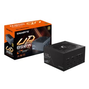 GIGABYTE Power Supply Ultra Durable 850W Fully Modular 80+Plus GOLD, PCIe Gen 5.0 graphics card Support