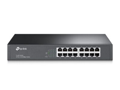 TP-LINK Switch TL-SF1016DS, 16 port, 10/100 Mbps, Steel Case