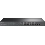 TP-LINK Switch TL-SG2218P 18-Port Gigabit Smart with 16-Port PoE+ - Image 2
