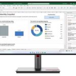LENOVO Monitor ThinkVision P27q-30 27&apos;&apos; QHD IPS, HDMi,Display Port, USB, Height adjustable,3YearsW - Image 2