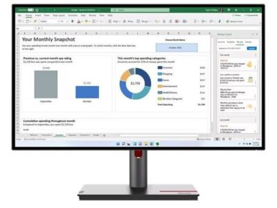 LENOVO Monitor ThinkVision P27q-30 27&apos;&apos; QHD IPS, HDMi,Display Port, USB, Height adjustable,3YearsW