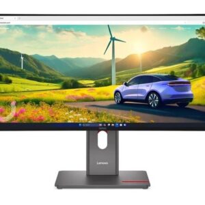 LENOVO Monitor Thinkvision P34WD-40 34&apos;&apos; IPS WQHD,HDMi,Display Port,Ethernet,Height Adjust,3YearsW