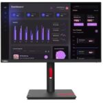 LENOVO Monitor ThinkVision T24i-30 23.8&apos;&apos; IPS FHD, HDMΙ, Display Port, VGA, Height adjustable, 3YearsW - Image 2