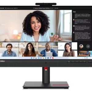 LENOVO Monitor ThinkVision T24mv-30 23.8&apos;&apos; FHD IPS, Slim Bezel, HDMi, Display Port, USB+USB-C, Ethernet,Height adjustable, 3YearsW