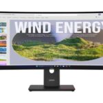 LENOVO Monitor ThinkVision T34WD-40 34'' WQHD VA, Curved, RJ45, HDMI, USB-C, Display Port, Height adjustable, 3YearsW