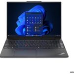 LENOVO Laptop ThinkPad E16 G2 16&apos;&apos; WUXGA  IPS/Ryzen5-7535HS/16GB/512GB SSD/AMD Radeon 660M Graphics/Win 11 Pro/3Y NBD/Black - Image 2