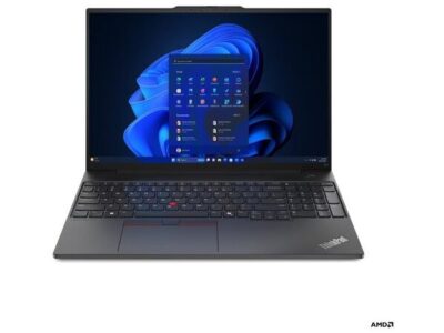LENOVO Laptop ThinkPad E16 G2 16&apos;&apos; WUXGA  IPS/Ryzen5-7535HS/16GB/512GB SSD/AMD Radeon 660M Graphics/Win 11 Pro/3Y NBD/Black