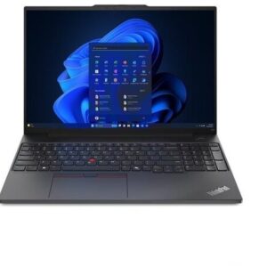 LENOVO Laptop ThinkPad E16 G2 16&apos;&apos; WUXGA  IPS/Ultra5-125U/32GB/1TB SSD/Intel Graphics/Win 11 Pro/3Y NBD/Black