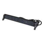 Legrand SurgeArrest 5 Outlets 1.5m Cable SPD Black/Grey Rotating - Image 2