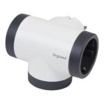 Legrand SurgeArrest 3 Outlets  Black/Grey Rotating - Image 2
