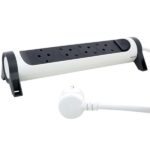 Legrand SurgeArrest 4 Outlets 1.5m Cable  White/Grey Rotating - Image 2