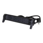 Legrand SurgeArrest 4 Outlets 1.5m Cable  Black/Grey Rotating - Image 2