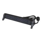Legrand SurgeArrest 5 Outlets 1.5m Cable  Black/Grey Rotating - Image 2