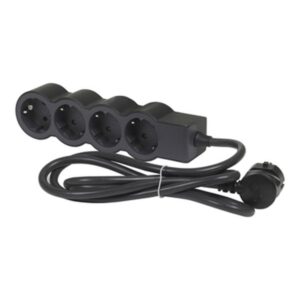 Legrand SurgeArrest 4 Outlets 1.5m Cable Black