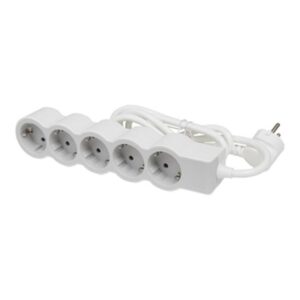 Legrand SurgeArrest 5 Outlets 1.5m Cable  White/Grey