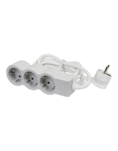 Legrand SurgeArrest 3 Outlets 3m Cable  White/Grey