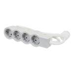 Legrand SurgeArrest 4 Outlets 3m Cable White/Grey