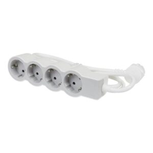 Legrand SurgeArrest 4 Outlets 3m Cable  White/Grey