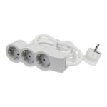 Legrand SurgeArrest 3 Outlets 5m Cable  White/Grey