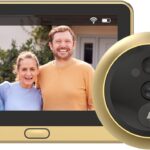 EZVIZ Wi-Fi Camera Pepphole DP2C Gold - Image 2