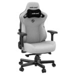 ANDA SEAT Gaming Chair KAISER-3 Large Grey Fabric - Image 2