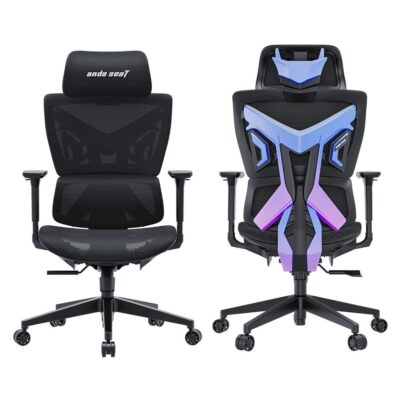 ANDA SEAT Gaming Chair X-AIR MEGA XL BLACK CELESTE