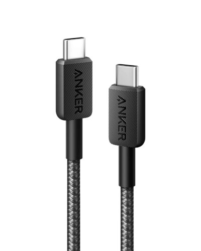 ANKER 322 USB-C to USB-C Cable 480MBps, 60W, 0.9m Black