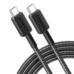 ANKER 322 USB-C to USB-C Cable 480MBps, 60W, 1.8m Black - Image 2