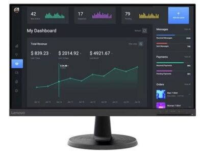 LENOVO Monitor D24-45 23,8&apos;&apos; FHD VA, HDMi, VGA, AMD FreeSync, 3YearsW