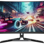 LENOVO Monitor Legion R32qc-30 Gaming 31.5&apos;&apos; QHD VA Curved, HDMi, Display Port, AMD FreeSync, Speakers, 3YearsW - Image 2