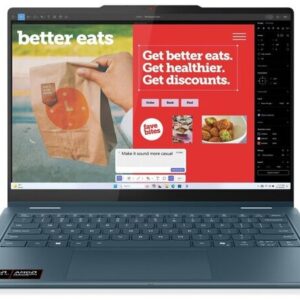 LENOVO Laptop Yoga 7 2-in-1 14AKP10 14'' 2.8K OLED/Ryzen  AI 7-350/32GB/1TB/AMD Radeon Graphics/Win 11 Home/3Y Premium/Tidal Teal