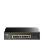 CUDY Switch GS1008PS2 8-Port Gigabit PoE+ Switch with 2 Gigabit SFP slots - Image 2