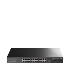 CUDY Switch GS5024S4 24-GbE 4-SFP+ L3 Managed Gigabit