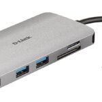 D-LINK DUB-M810 8-IN-1 USB-C HUB HDMI,RJ45,CARD,PD - Image 2