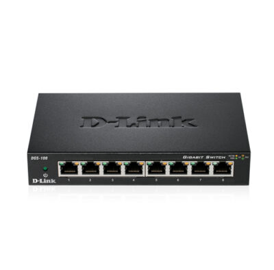 D-LINK SWITCH DGS-108/E 8 PORT 10/100/1000Mbps